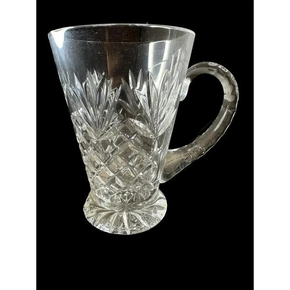 Galway Super Crystal Irish Coffee Glasses / Mugs Gifs Herself & Gifs Himself - Picture 3 of 7